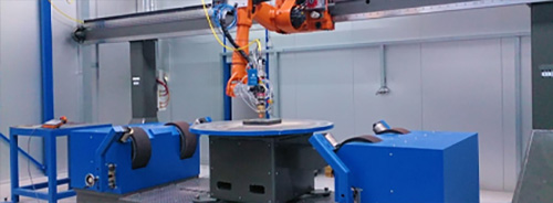 Robot periphery equipment
